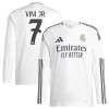 Original Fußballtrikot Real Madrid Vini JR 7 Heimtrikot 2024-25 Langarm Für Herren